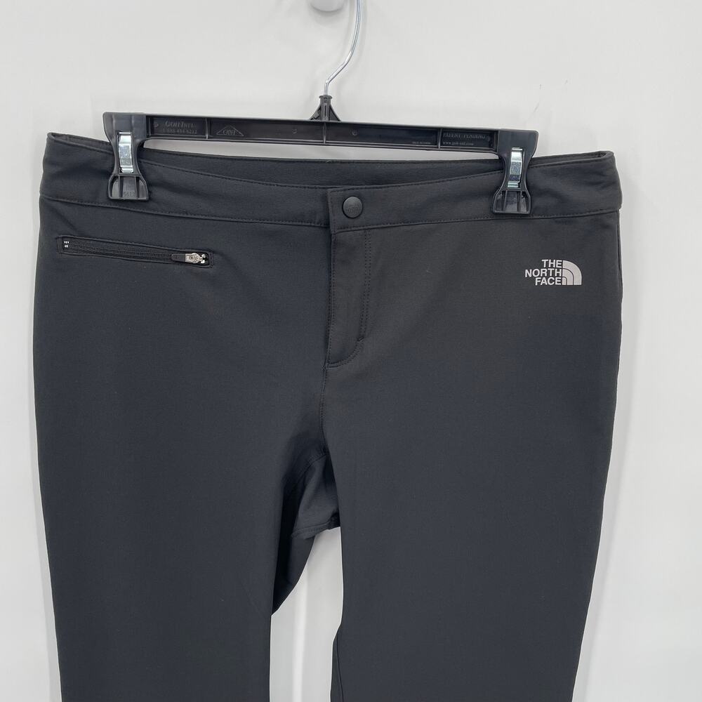 The North Face Black Outdoor Active Hiking Wide Leg Pants 32" inseam // 8 - Picture 2 of 9